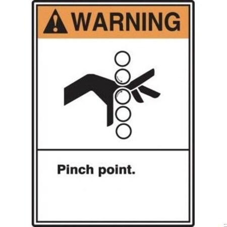 Accuform ANSI DANGER SAFETY SIGNS KEEP HANDS MRQM125VP MRQM125VP